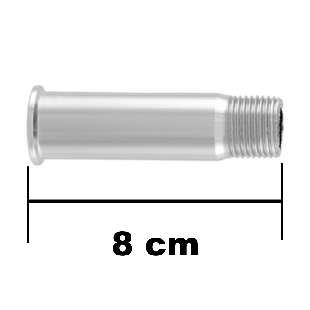 Alongador para Torneira de Parede 8 cm 1/2" - Imagem 2
