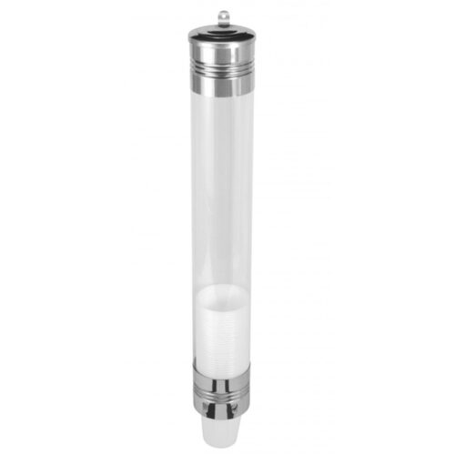 Porta Copos Inox com Tubo em PVC para Copos de Água JSN