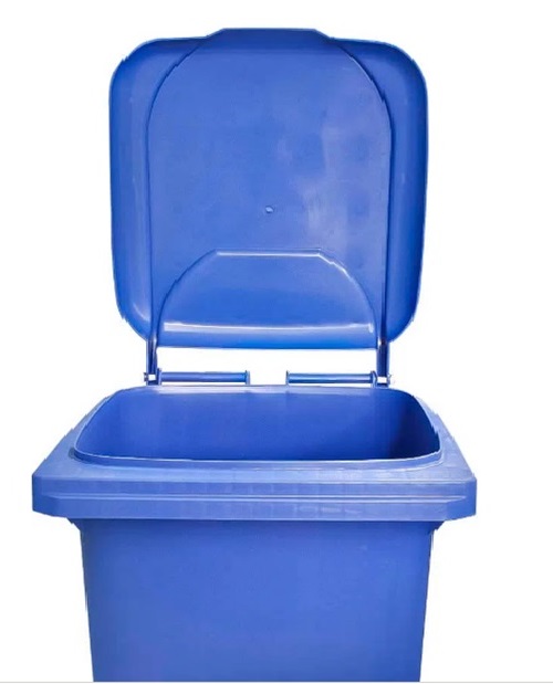 Contentor para Lixo com Rodas 240L Azul JSN - Imagem 4