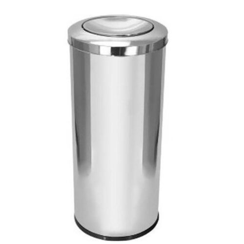 Lixeira Inox com Tampa Meia Esfera 50L JSN