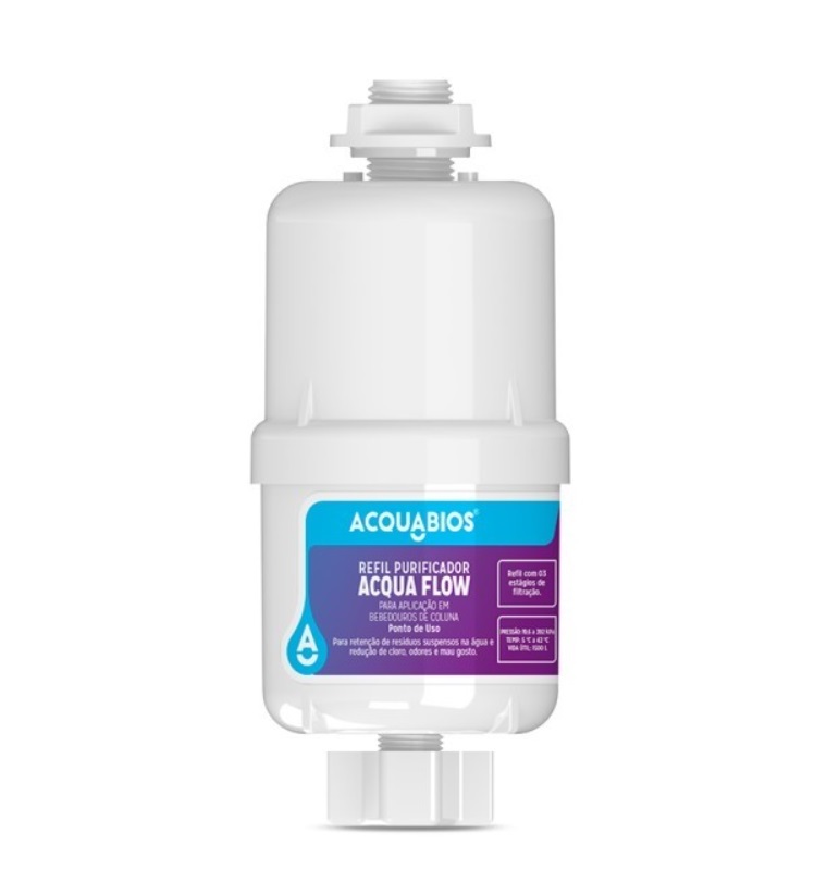 Refil para Bebedouro de Pressão Acqua Flow Acquabios - Imagem 2