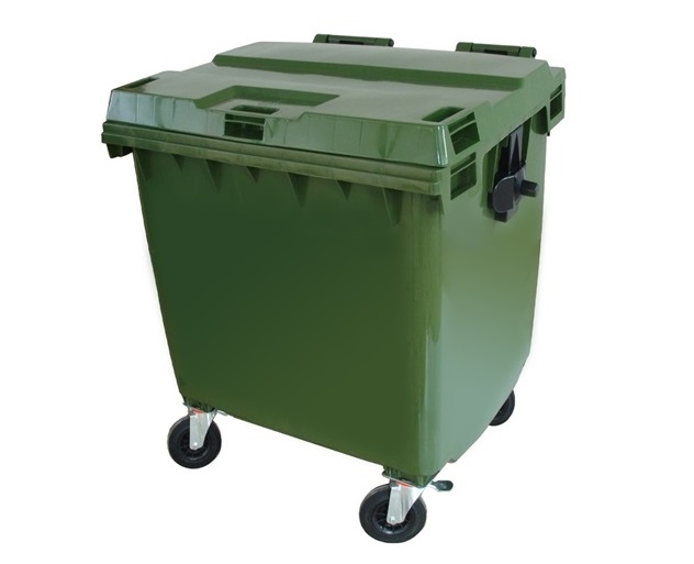 Contentor para Lixo com Rodas 1000L JSN - Imagem 2