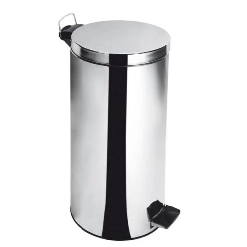 Lixeira Inox com Pedal e Balde Elegance 30L Purimax
