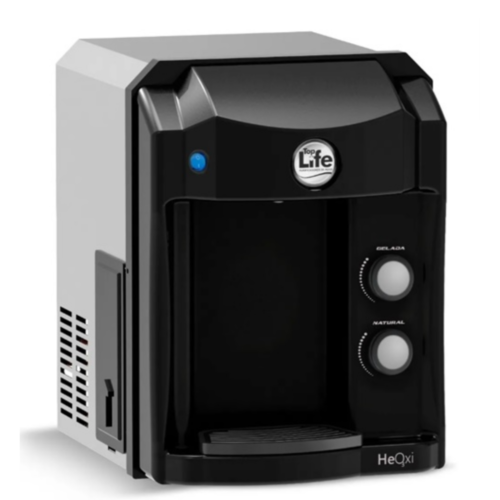 Purificador de Água Top Life HEOXI Preto Inox