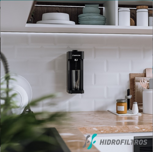 Purificador de Água Facile C7 Preto Hidrofiltros - Imagem 5