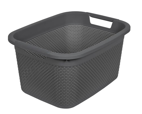 Organizador Plástico s/ Tampa 28L Concreto Astra