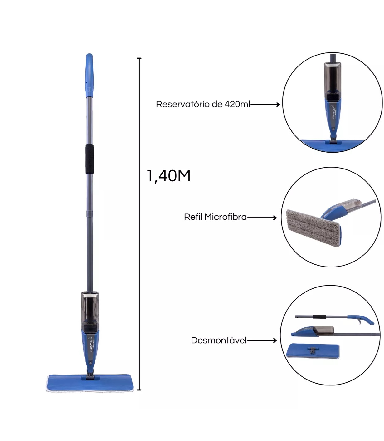 Spray Mop Inox Perfect - Imagem 2