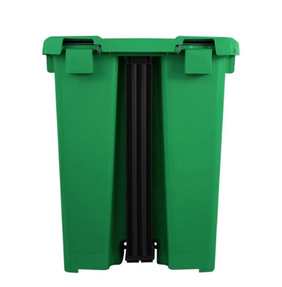 Lixeira com Pedal e Aro Interno 30L Verde JSN - Imagem 3