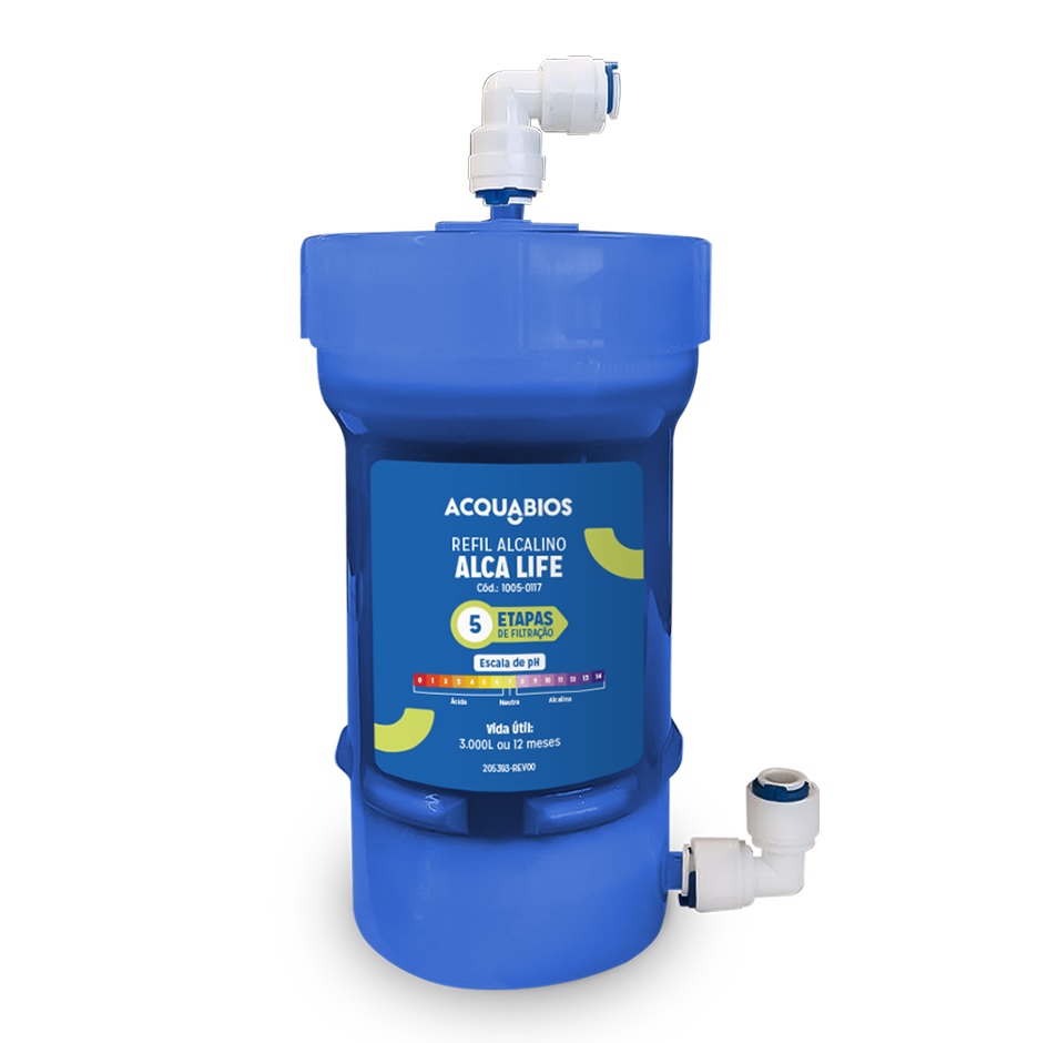Refil Alca Life (Compatível Top Life Alcalino) Acquabios - Imagem 2