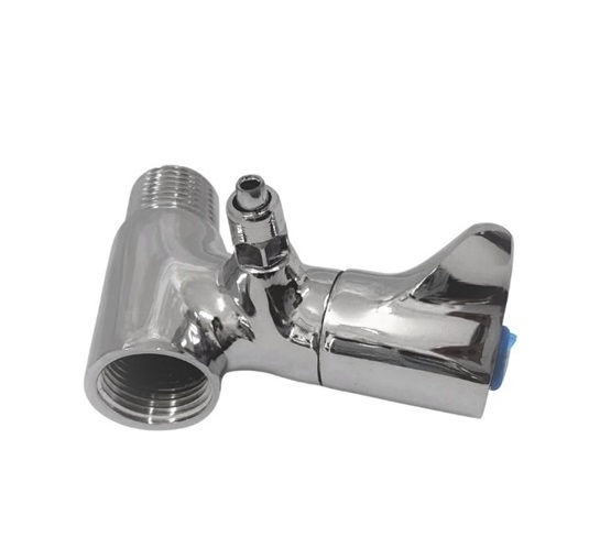 Registro Conexão Metal Bico Rosca 1/2" com Saída 1/4" Tratagua